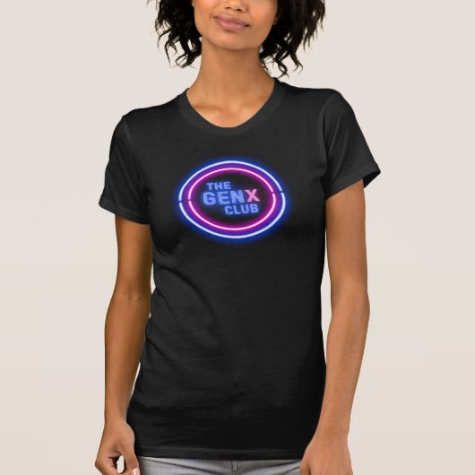 Neon Sign THE GEN X CLUB T-Shirt (Voorkant)