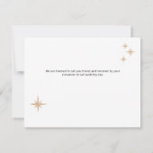 Neon Sign Vegas Weddenschap Notitiekaartje (Achterkant)