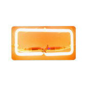 NEON SIGNS Bat Bar Mitzvah Druk uw eigen labels af (Voorkant)