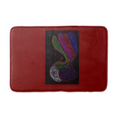 Neon Silhouette Badmat (Voorkant)