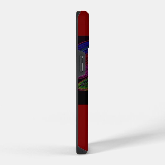 Neon Silhouette  iPhone Hoesje (Rechterkant)