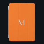 neon sinaasappel - monogram toevoegen iPad mini cover<br><div class="desc">iPad mini-Hoesje met neon oranje effen kleur achtergrond en wit lettertype. Eenvoudig en trendy ontwerp van Alma Wad. Personaliseer het nu met je monogram. __________________ Sinaasappel - de kleur van de zon - wordt vaak geassocieerd met het teken van Leeuw. Je kunt dit overwegen bij het kiezen van een cadeau....</div>