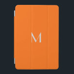 neon sinaasappel - monogram toevoegen iPad mini cover<br><div class="desc">iPad mini-Hoesje met neon oranje effen kleur achtergrond en wit lettertype. Eenvoudig en trendy ontwerp van Alma Wad. Personaliseer het nu met je monogram. __________________ Sinaasappel - de kleur van de zon - wordt vaak geassocieerd met het teken van Leeuw. Je kunt dit overwegen bij het kiezen van een cadeau....</div>