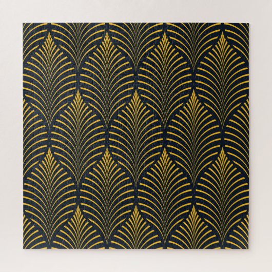 Neon sinaasappel vintage:  bladeren. legpuzzel (Verticaal)
