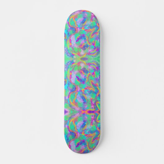 Neon skateboard dek (Voorkant)