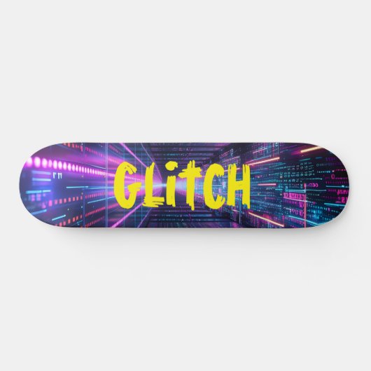NEON Skateboard MET GLITCH (Horizontaal)