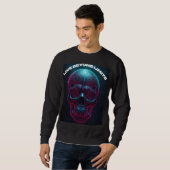 Neon Skull "Live Beyond Limits" Sweatshirt (Voorkant volledig)