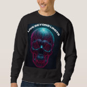 Neon Skull "Live Beyond Limits" Sweatshirt (Voorkant)