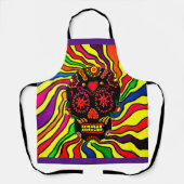 Neon Skull Schort (Voorkant)