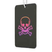 Neon Skull zwarte auto luchtverfrisser (Links)