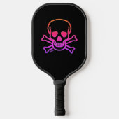 Neon Skull zwarte paddle (Voorkant)