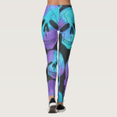 Neon Skulls Leggings (Achterkant)