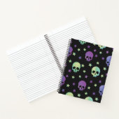 Neon Skulls Notitieboek (Binnen)