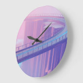 Neon Skybridge Dreamscape Grote Klok (Hoek)