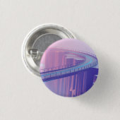 Neon Skybridge Dreamscape Ronde Button 3,2 Cm (Voorkant /achterkant)