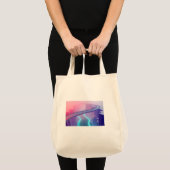 Neon Skybridge Dreamscape Tote Bag (Voorkant (product))