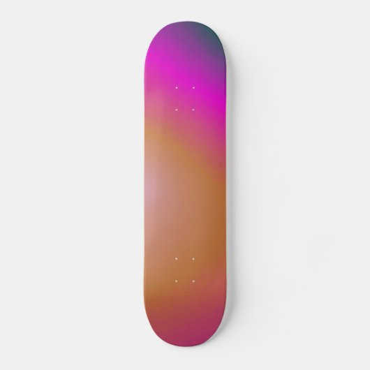 Neon Slice Persoonlijk Skateboard (Voorkant)