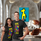 Neon Sloth Art - Kleurrijke Pop Oerwoud Animal Des T-shirt