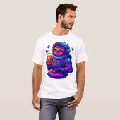 Neon Sloth � Niet Haasten Essential T-Shirt (Voorkant volledig)