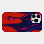 Neon Smelt Flow iPhone 16 Pro Max Hoesje (Achterkant horizontaal)
