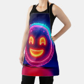 Neon Smile: Bright Happy Glow Design Schort (Insitu)