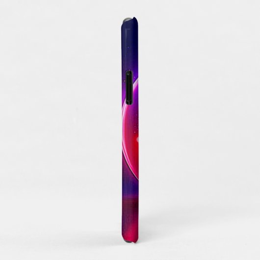 Neon Smile voor Happy Glow Case-Mate iPhone Case (Achterkant/rechts)