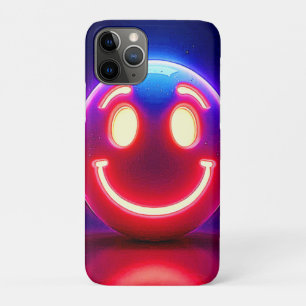 Neon Smile voor Happy Glow Case-Mate iPhone Case