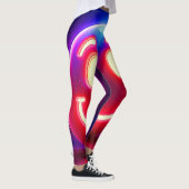 Neon Smile voor Happy Glow Leggings (Rechts)