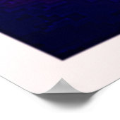 Neon Smile voor Happy Glow Poster (Hoek)