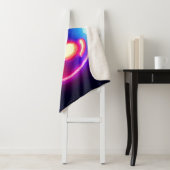 Neon Smile voor Happy Glow Sherpa Deken (In situ)