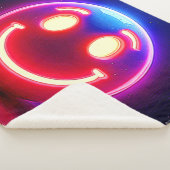 Neon Smile voor Happy Glow Sherpa Deken (3/4)