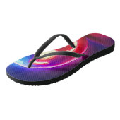 Neon Smile voor Happy Glow Teenslippers (Schuin)