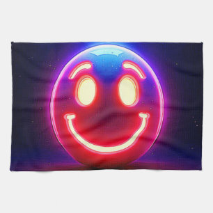 Neon Smile voor Happy Glow Theedoek