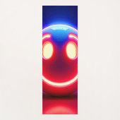 Neon Smile voor Happy Glow Yogamat (Voorkant)