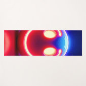 Neon Smile voor Happy Glow Yogamat (Voorkant (horizontaal))