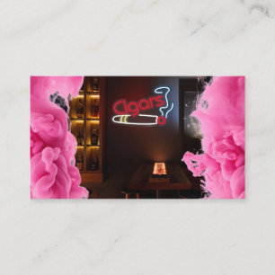 Neon Smoke Shop Visitekaartje