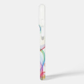 Neon Smoke Swirl Case-Mate iPhone Case (Achterkant / Links)