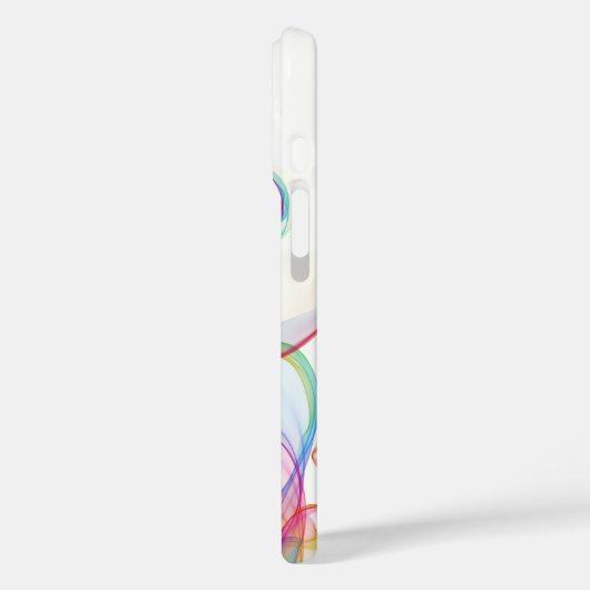 Neon Smoke Swirl Case-Mate iPhone Case (Achterkant / Links)