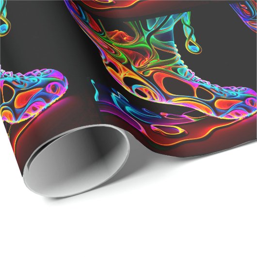 Neon Sneaker Cadeaupapier (Rol Hoek)