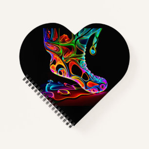 Neon Sneaker Notitieboek