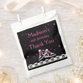 Neon Sneaker Verjaardag, Glitter Bedankzakje