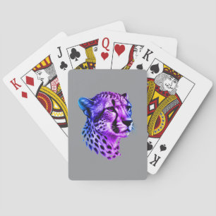 Neon Snelheid Pokerkaarten