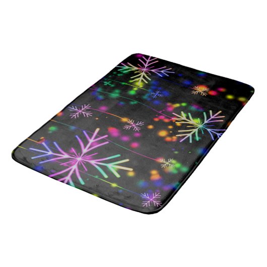 Neon Snow Badmat (Gekanteld)