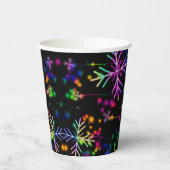 Neon Snow Papieren Bekers (Links)