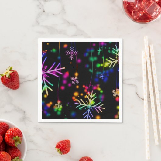 Neon Snow Servet (Insitu)