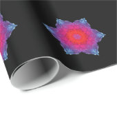 Neon Snowflake Cadeaupapier (Rol Hoek)