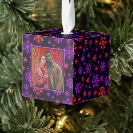 Neon Snowflakes Decoratie