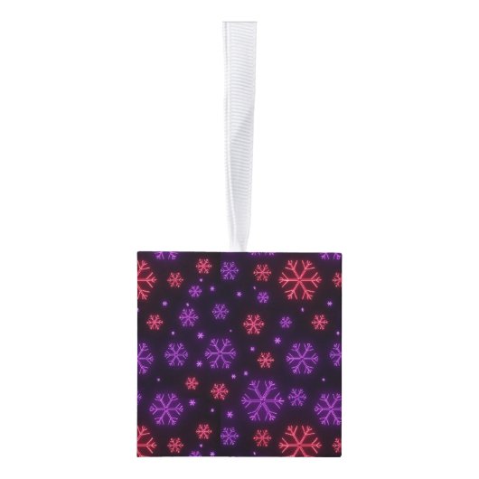 Neon Snowflakes Decoratie (Rechts)