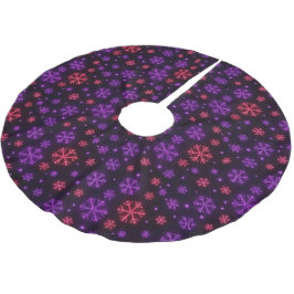 Neon Snowflakes Kerstboom Rok
