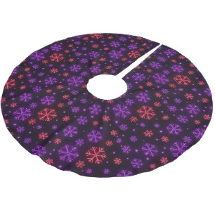 Neon Snowflakes Kerstboom Rok